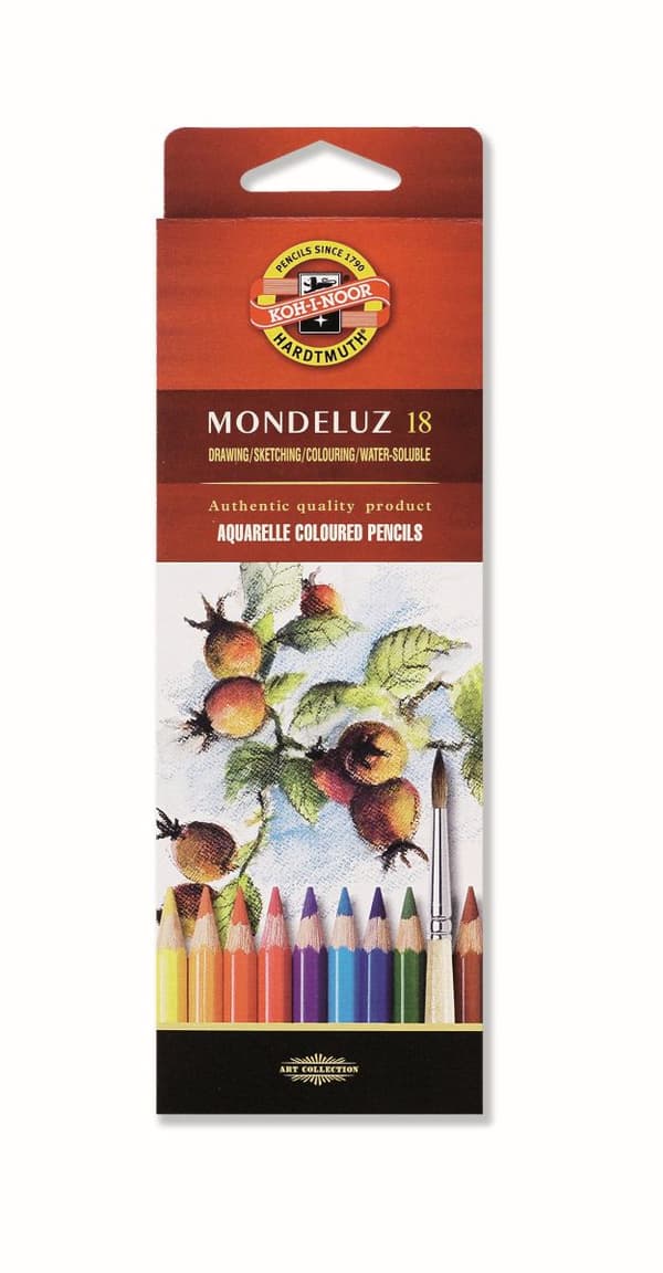 Blyanter Mondeluz 18 farver