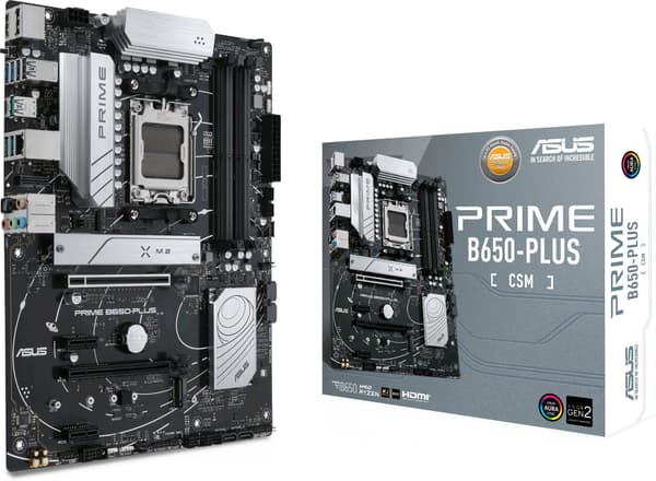 ASUS Bundkort Prime B650-Plus-CSM - ATX - Socket AM5 - AMD B650