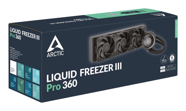 ARCTIC vattenkylare Liquid Freezer III Pro 360