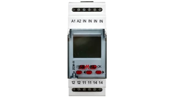 Zamel 1-kanals ugentlig timer-programmer 230V AC (ZCM-11)