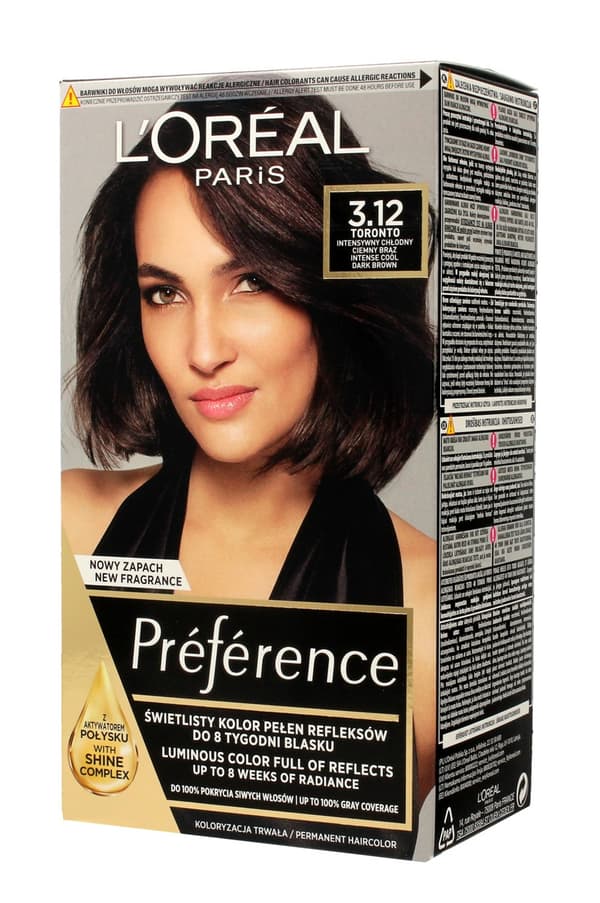 L'Oreal Paris Paint Recital Preference 3.12 Honore-Intense Cool Dark Braz