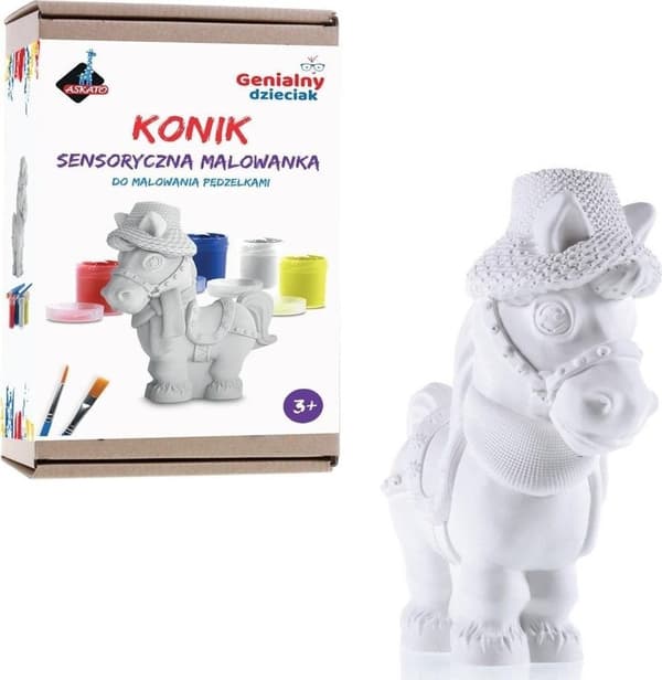Brilliant kid Sansemaling til penselmaling - Konik 118536