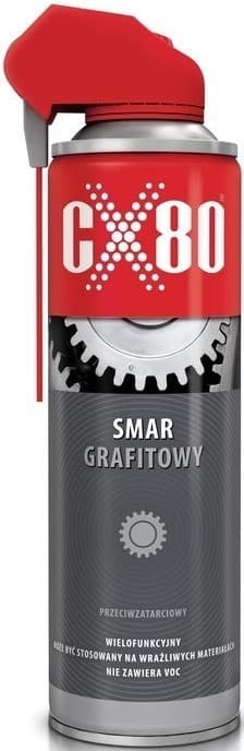 SLIDBESKYTTENDE GRAFITFEDT DUO SPRAY 500G