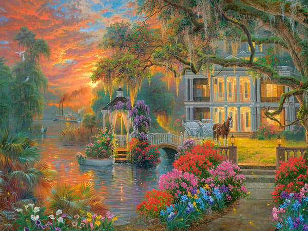 Palapeli 2000 Charming Evening CASTOR