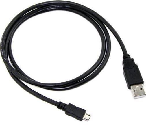 Kabel USB C-Tech USB-A - microUSB 2 m Svart (CB-USB2M-20B)