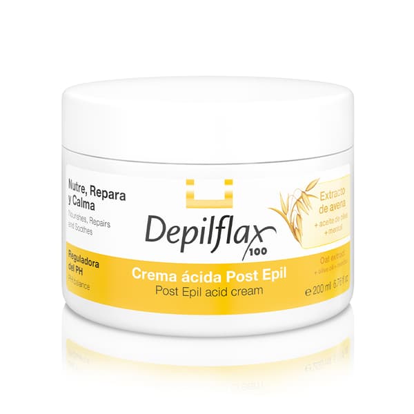 Depilflax 100 kräm med glykolsyra efter depilering 200 ml