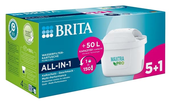 Brita MAXTRA PRO Vesikannun suodatin Valkoinen