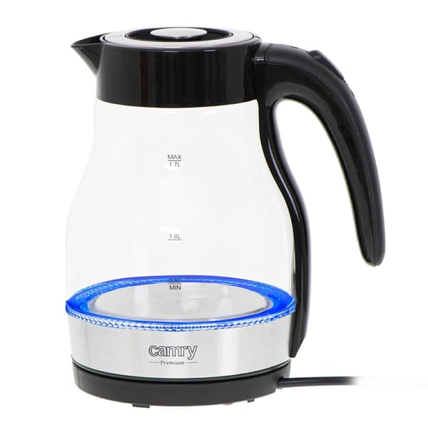 Vattenkokare i glas 1,7 L