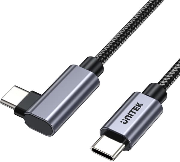 Unitek USB-C kabel 90° PD100W 3m