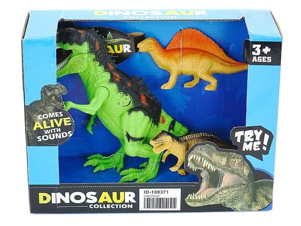 Dinosaurer 3 stk. i æske 525610