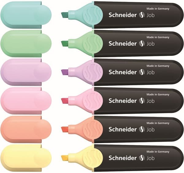 Pastellfärger Job 6 färger