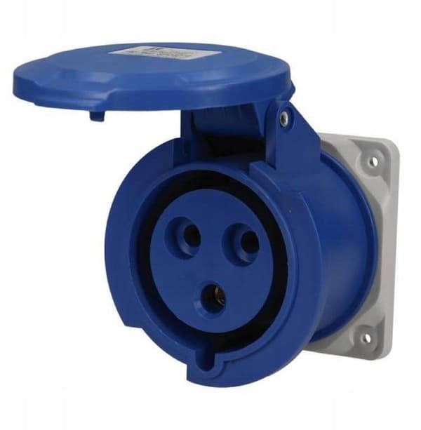 Lige tavlestik 32A 3P 230V IP54 SP23273