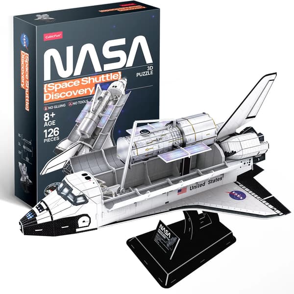 Puslespil 3D Space Shuttle Discovery DS1057H Cubic Fun