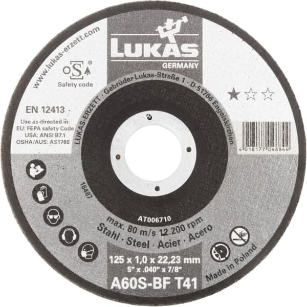 LATTA HIOMALEVY T1A 125*1.0*22 A60S-BF PREMIUMFLEX