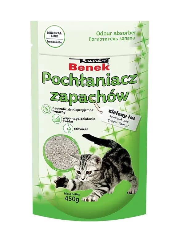 CERTECH Doftabsorbent Super Benek Green Forest 0.45kg