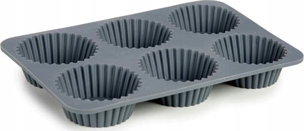 Kinvara Muffinform silikone, 26 x 17 x 3 cm