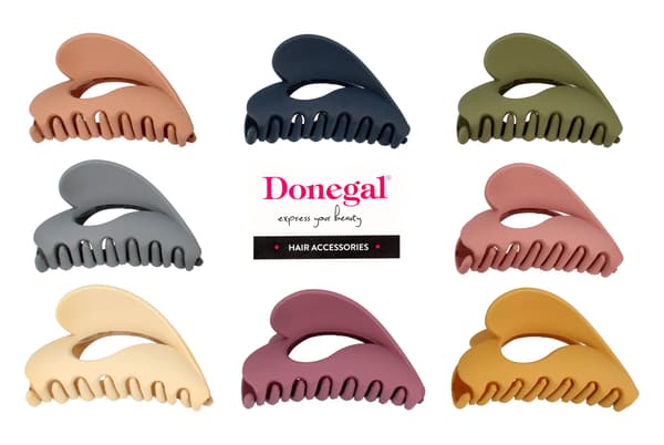 Donegal Hårdekorationer - spänne mix av färger 1st.