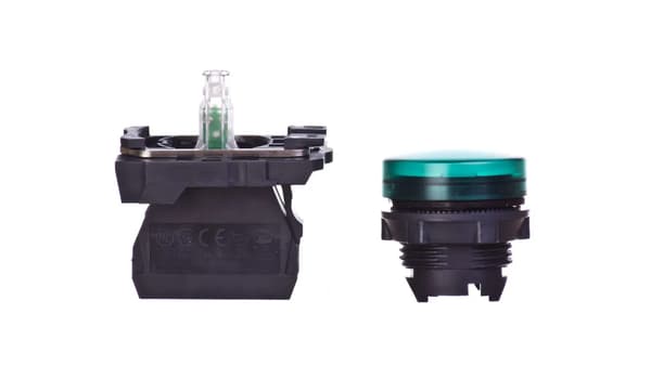 Signallampe 22mm grøn 24V AC/DC LED XB5AVB3