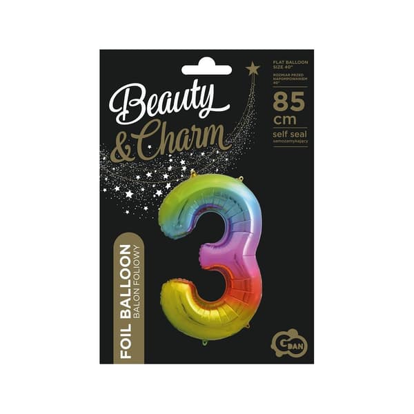 Folieb alon nummer 3 fil, 85cm