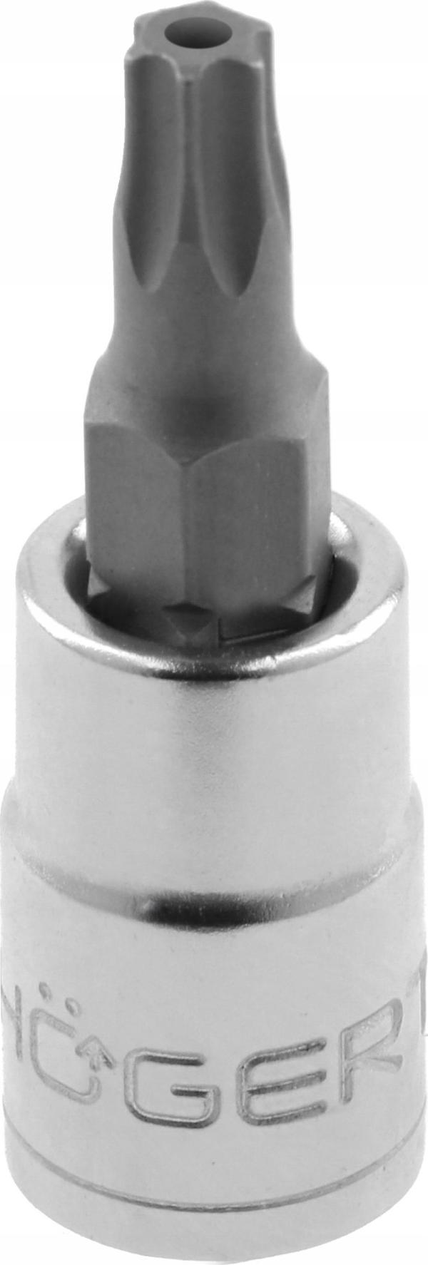 Högert Technik Torx borehætte med hul 20 mm, 1/4