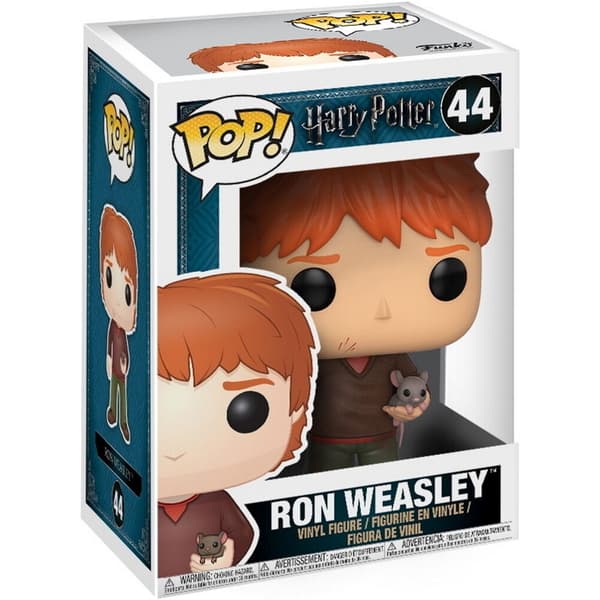 POP figur Harry Potter Ron Weasley med Scabbers