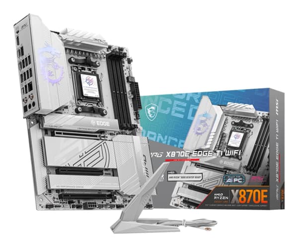MSI MPG X870E EDGE TI WIFI - moderkort - ATX - Socket AM5 - AMD X870E