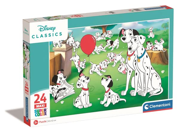 Puslespil 24 Maxi Super Color Disney Dyr