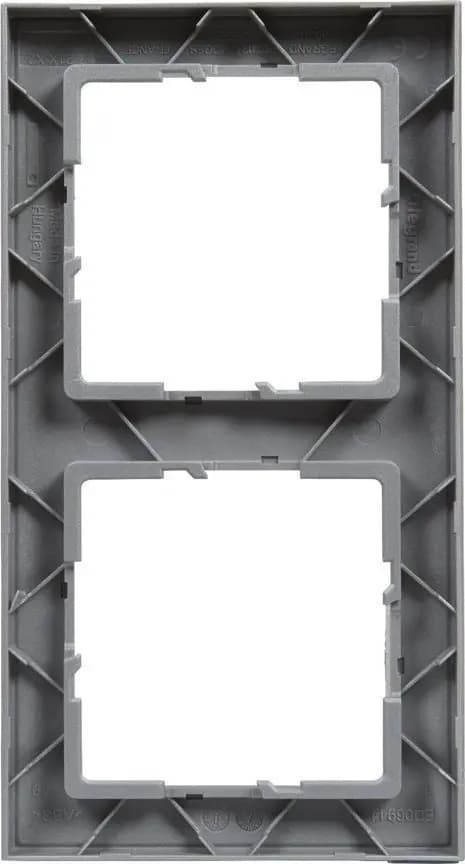 Legrand SUNO Dubbelram aluminium 721512
