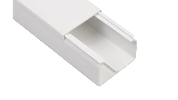 Elinstallationslist LS 60x40 EKO vit UV-beständig 68009 /2m/