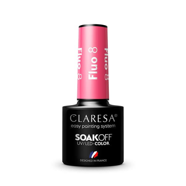 CLARESA gel polish FLUO 8 -5g