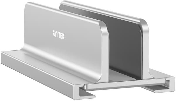 Unitek Laptopställ, Vertikalt, Aluminium