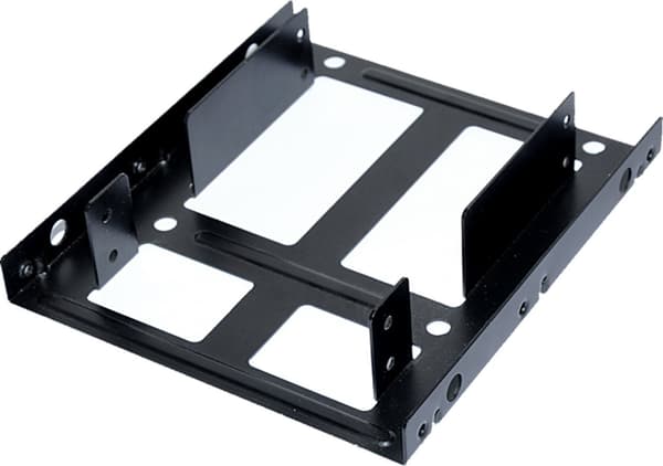 Ultron indvendig monteringsramme 2x2,5\" SSD/HDD metal sort