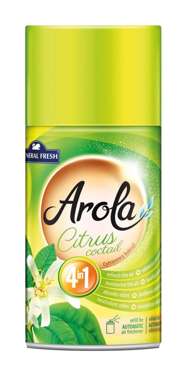 Indsats til luftudsugning Arola 250ml citrus cocktail