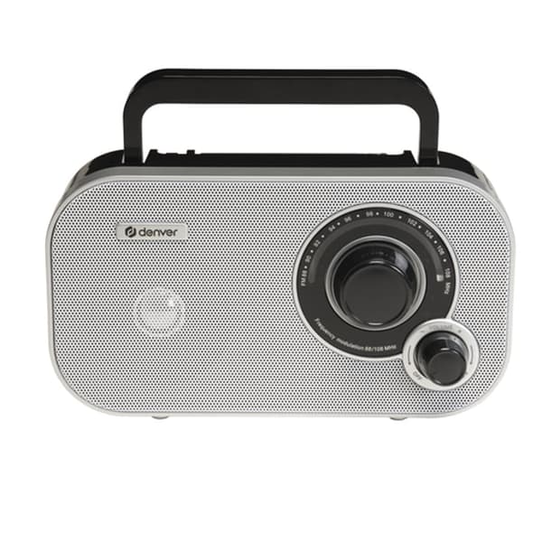 Transistoriradio Denver Electronics TR-51 White Valkoinen AM/FM