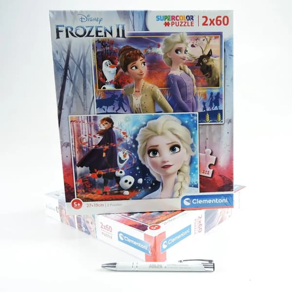Palapeli 2x60 Super Color Frozen 2