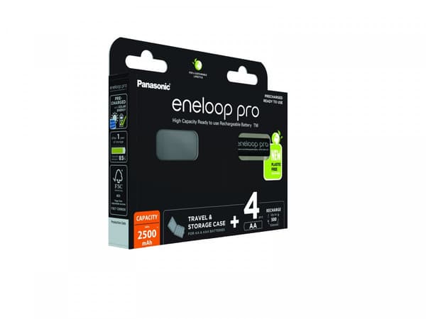 Panasonic | AA | 2500 mAh | 4 stk | ENELOOP BK-3HCDEC4BE