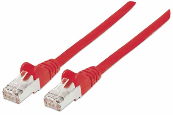 Intellinet Network Solutions Patchkabel S/FTP, CAT7, 2m, rød (740821)