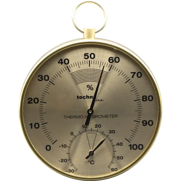 Technoline WA3055 Klassisk Termometer + 2-i-1 Fuktighetsmätning