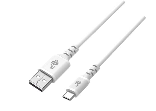 Kabel USB TB Print USB-A - USB-C 1 m Vit (1_742417)