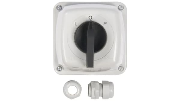 Elektromet knastforbinder L-0-P 3P 16A IP44 Luk 16-43 i hus (921616)