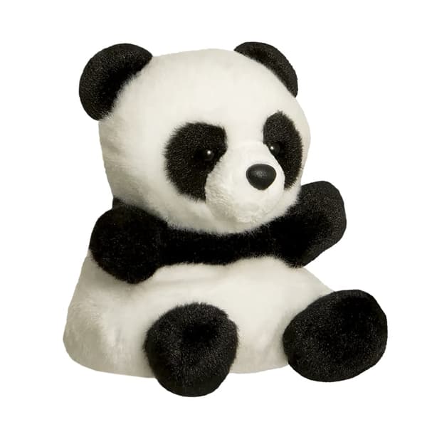 Palm Pals Panda Bjørn plysdyr 13cm