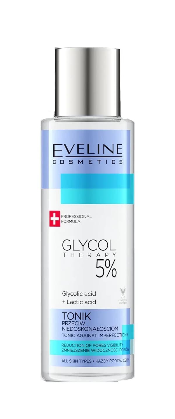 Eveline Tonic mod ufuldkommenheder Eveline Glycol Therapy 5% 110ml