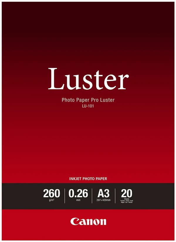 Canon Photo Paper Pro Luster LU-101 -