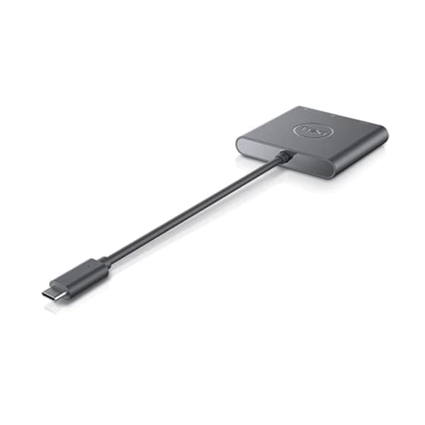 Dell-adapter USB-C till HDMI/DP med strömgenomföring