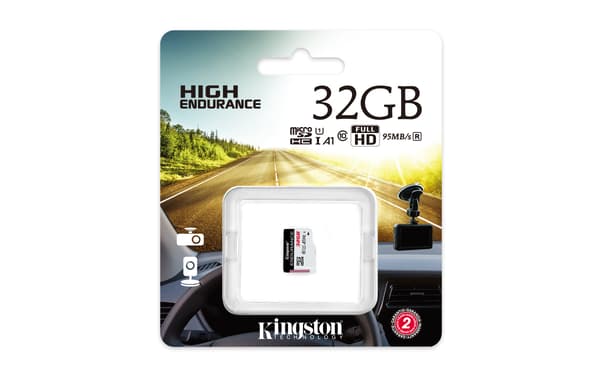 Kingston Flash-kort High Endurance - microSDHC UHS-I - 32 GB