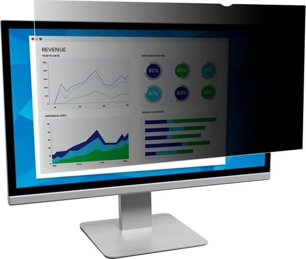 3M Privacy Skærmbeskytter 21,5\" Widescreen 16:9