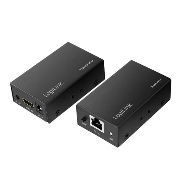 LogiLink Controller LogLink Extender HDMI op til 60m, 1080p/60hz