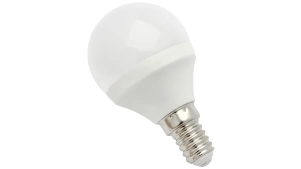 LED KUGLE E14 230V 6W WW SPECTRUM