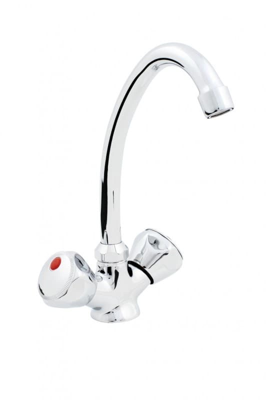 Hydroland Standard Köksblandare Krom Stativ (B105)