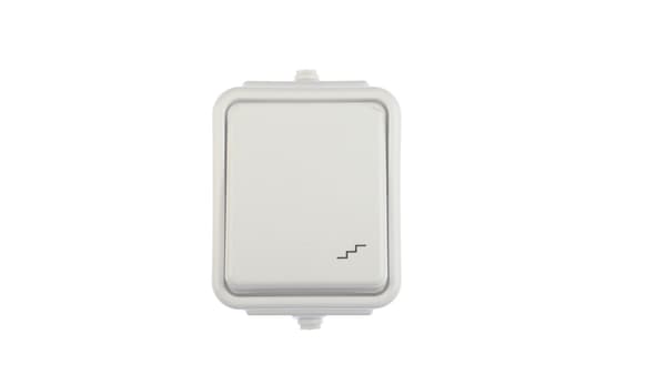 Cedar Hermetisk Trappkontakt IP44 10A vit WNT-600c WNT600C01